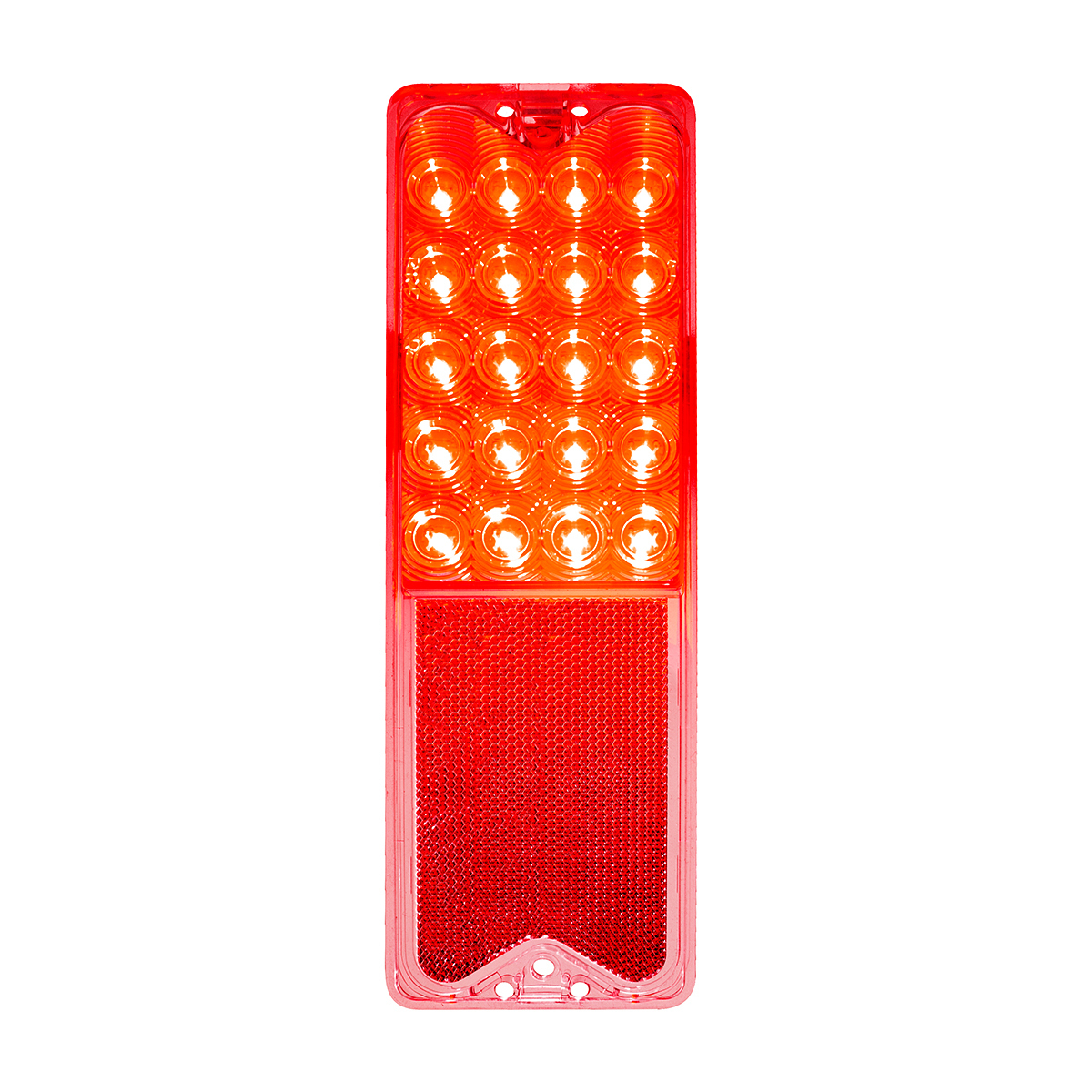 20 LED Tail Light For 1967-1972 Chevrolet & GMC Fleetside, Clear Lens