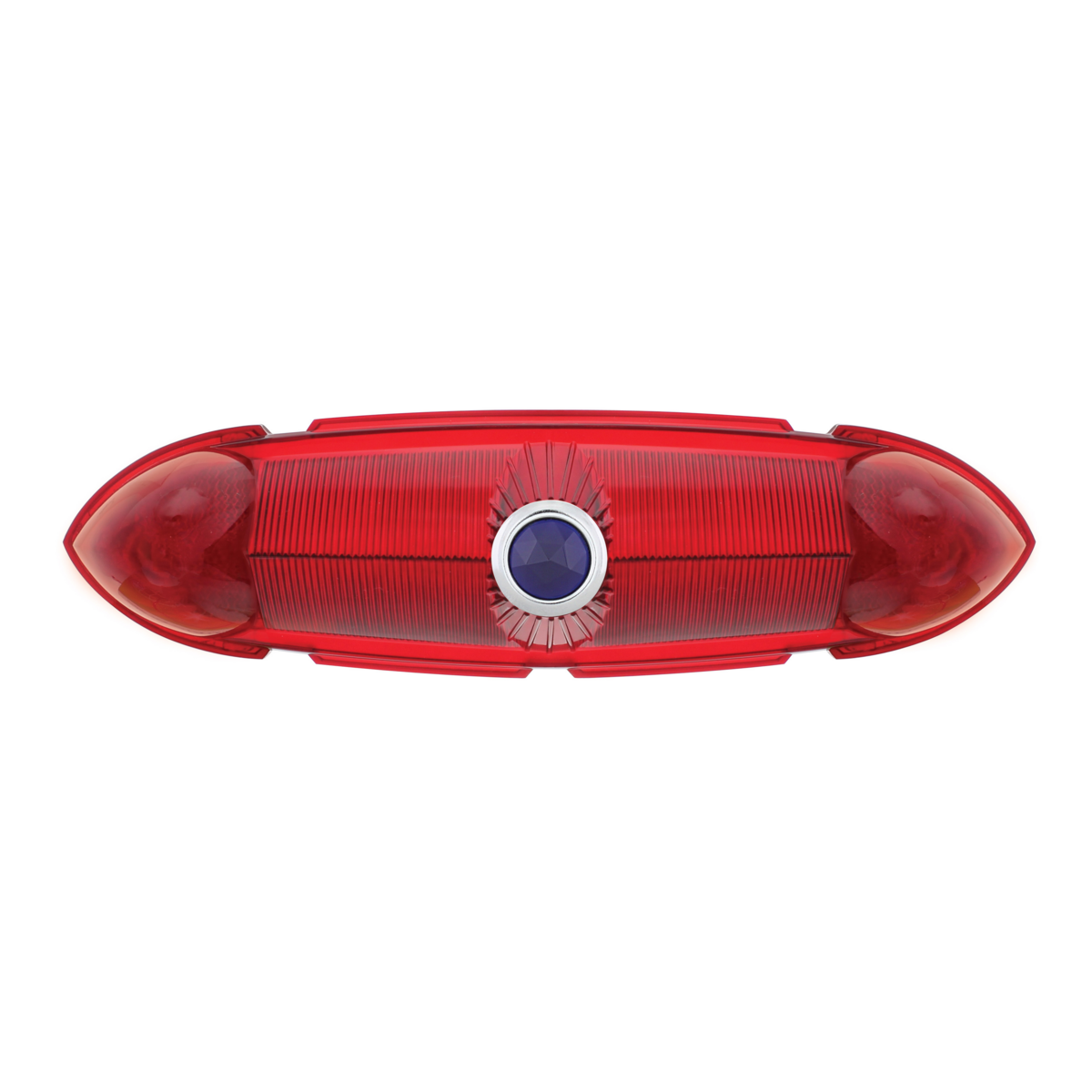 Tail Light Lens With Blue Dot For 1951 Ford Passenger Car