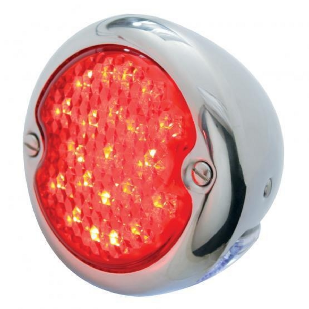 21 LED Tail Light Assembly With 4 LED License Plate Light SS Housing For 1933-1936 Ford Car/Truck -