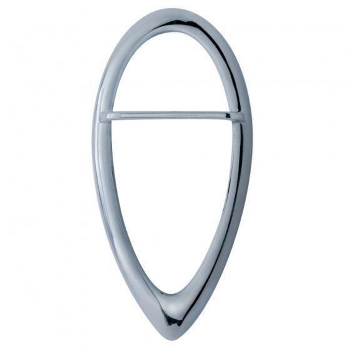 Baby Zephyr Style Chrome Tail Light Bezel For 1938-39 Ford Passenger Car