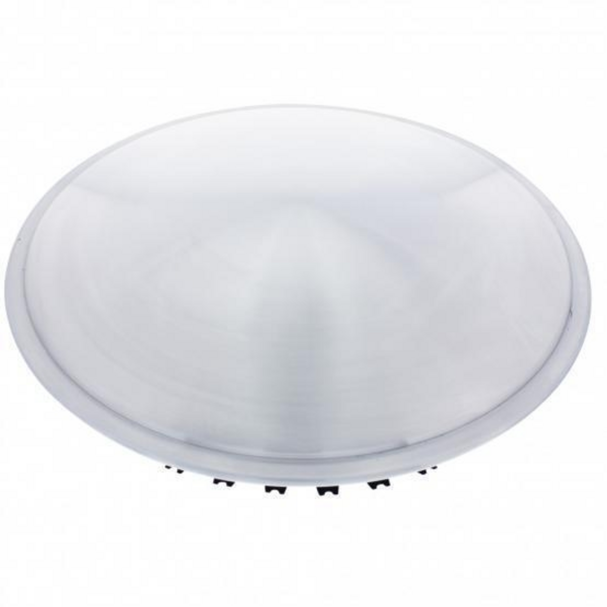 16" Brushed Stainless Steel Hubcap Disc (4/Set)