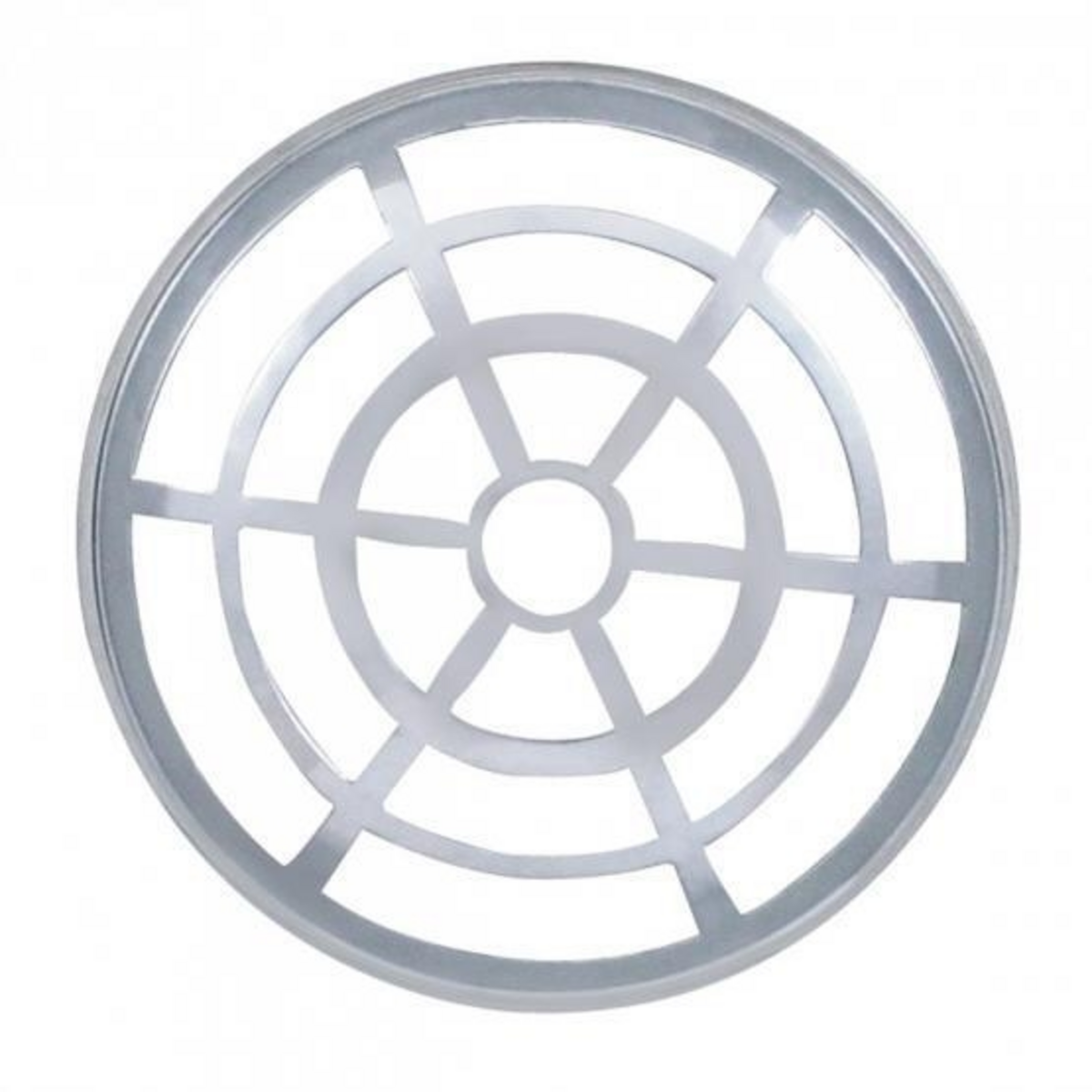 Chrome 1950 Pontiac Style Tail Light Lens Spider Overlay