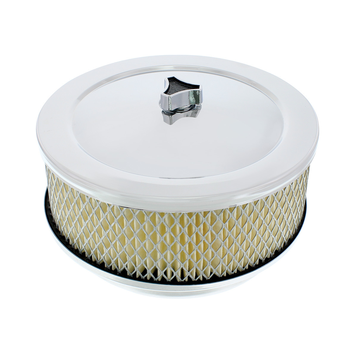 6-3/8" Chrome Air Cleaner Assembly