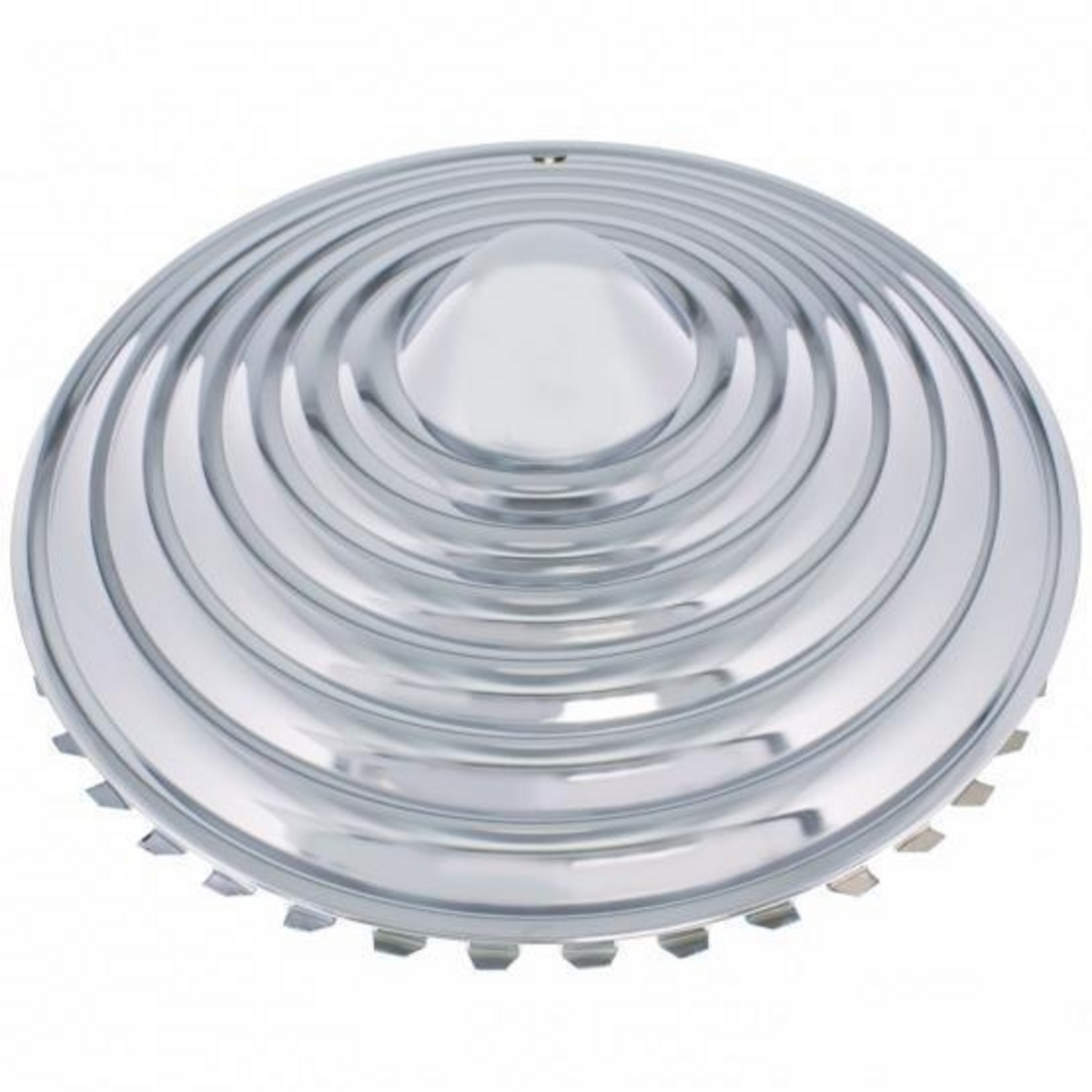 15" Chrome Starburst Hubcaps (4/Set)