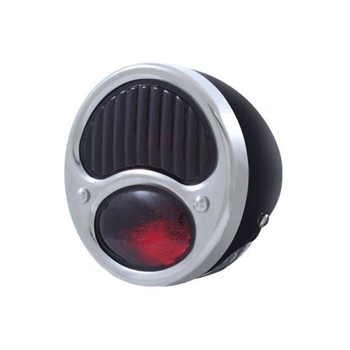 12V Tail Light Assembly With Black Housing For 1928-31 Ford Model A - L/H