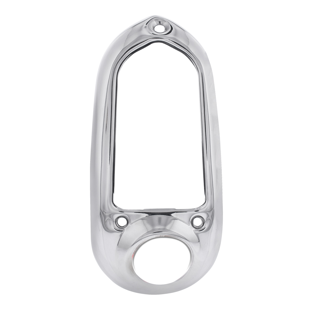 Stainless Steel Tail Light Bezel For 1949-50 Chevy Passenger Car - L/H