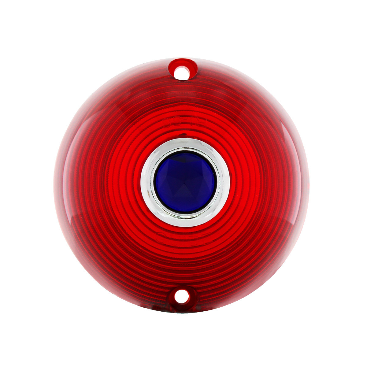 Tail Light Lens With Blue Dot For 1956 Chevy Passenger Car