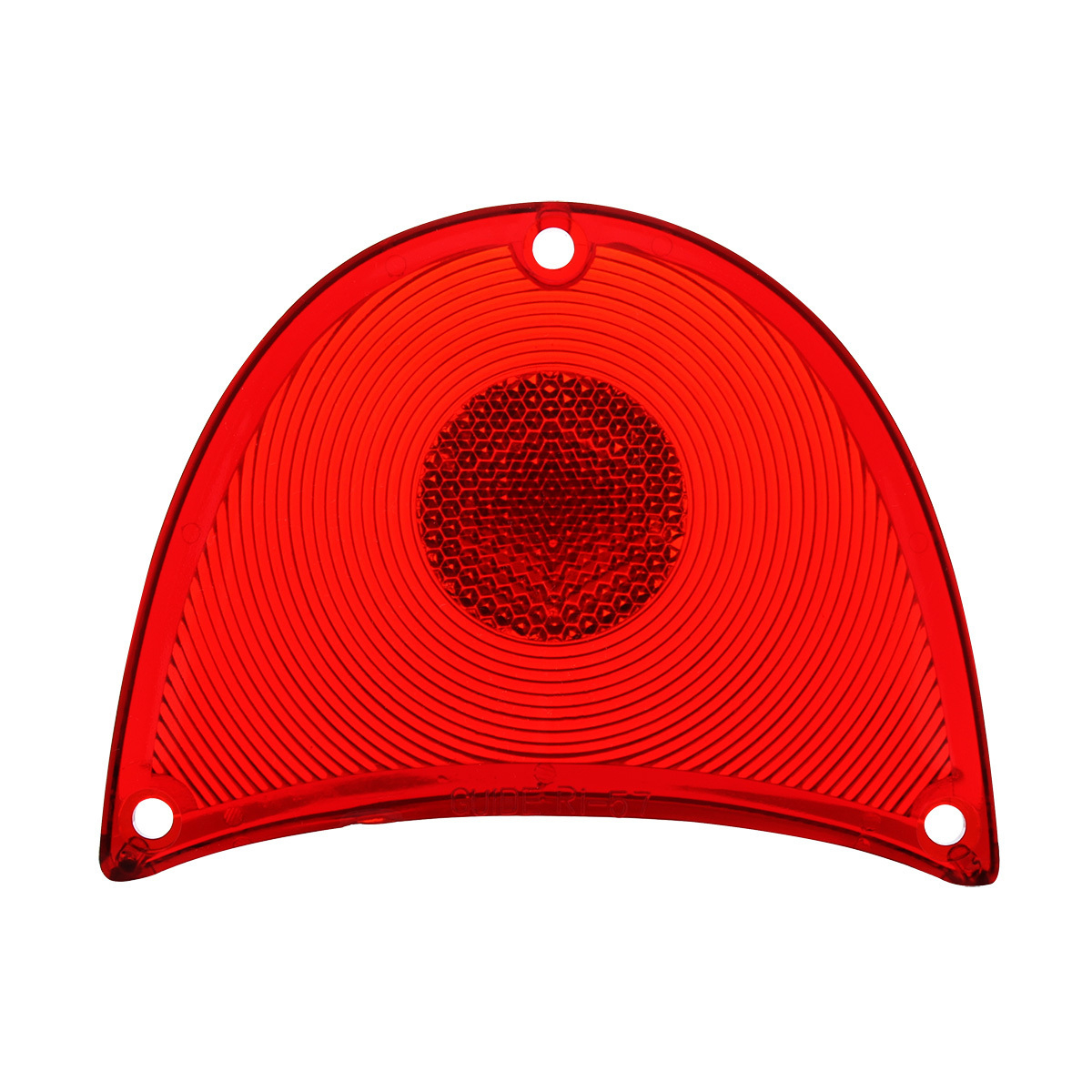 Tail Light Lens With "Guide" Script For 1957 Chevy Passenger Car