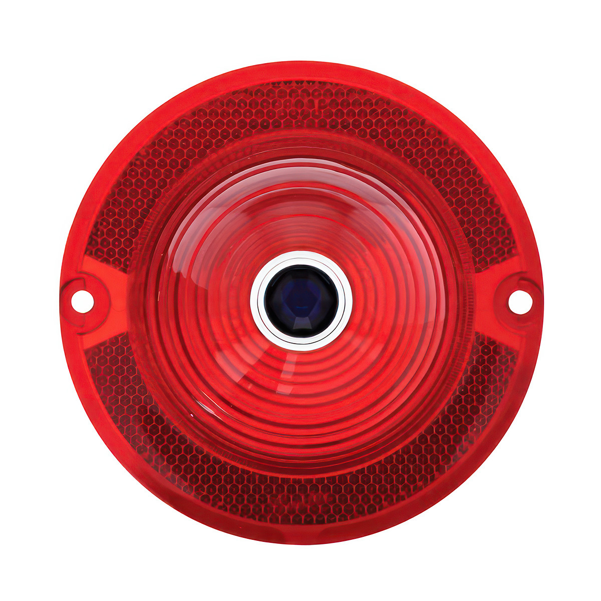 Tail Light Lens With Blue Dot For 1960-61 Chevy Passenger Car