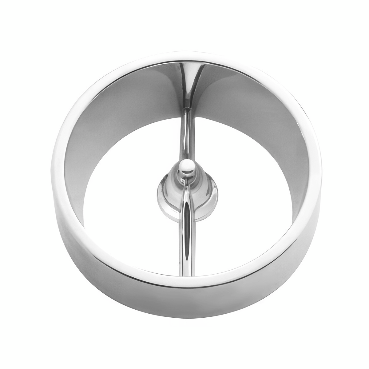 Chrome Plastic LED Tail Light & Backup Light Ring For 1963 Chevy Impala