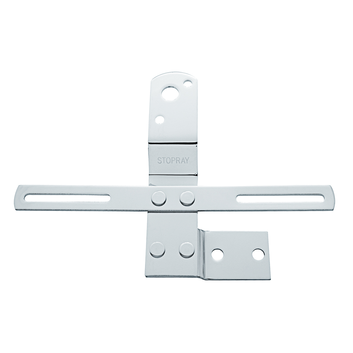 Chrome Plated Tail Light Bracket For 1947-53 Chevy & GMC Truck - L/H