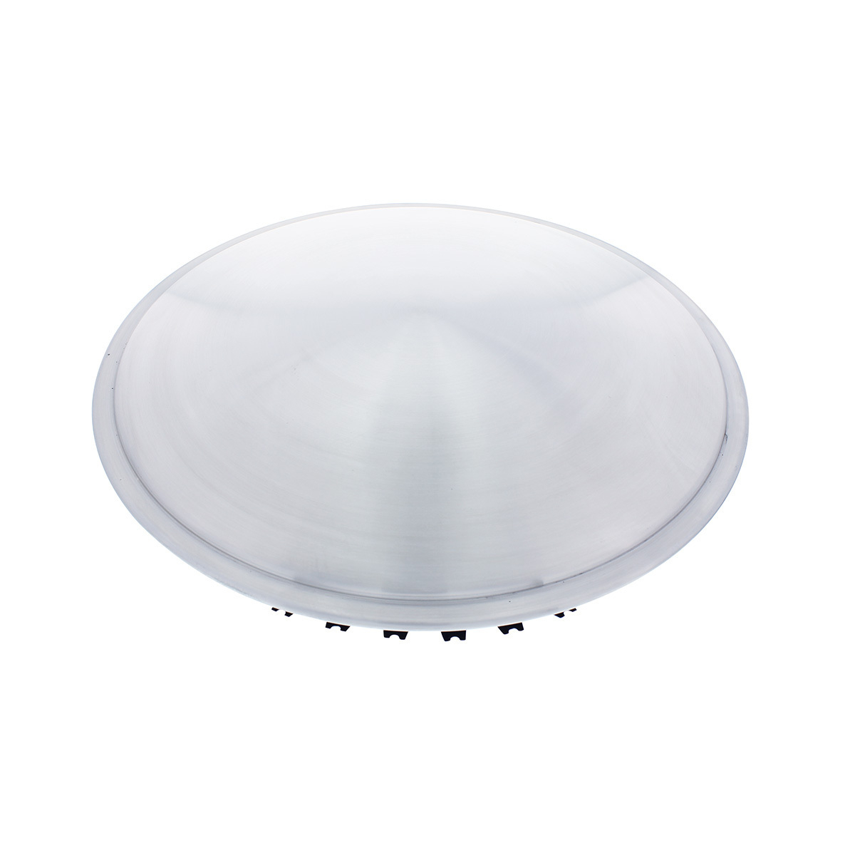 14" Brushed Stainless Steel Wheel Cover (4/Set)