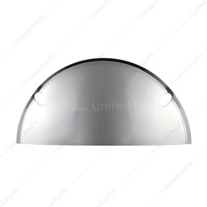 Chrome Half-Moon Shield For 7" Headlight (Pair)