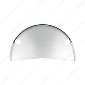 Chrome Half-Moon Shield For 5-3/4" Headlight