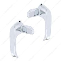 Chrome Vent Window Handles For 1964.5-66 Ford Mustang (Pair)