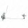 Door Latch With Remote Control Rods For 1967-1971 Chevrolet & GMC Truck - L/H