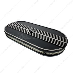 Aluminum Oval Air Cleaner For Single 4 Barrel Carburetor