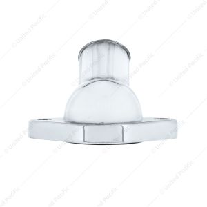 Straight Forward, 45 Degree Up Chrome Water Neck for Most Chevy With 327/350 Motor