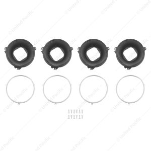 Headlight Mounting Bucket Set For 1967-72 GMC Truck (8/Set)