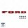 Chrome "Ford" Grille Letter Set For 1966-1977 Ford Bronco