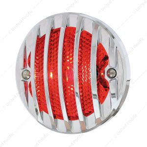 Incandescent Tail Light With Chrome Grille Bezel For 1933-36 Ford Truck - R/H