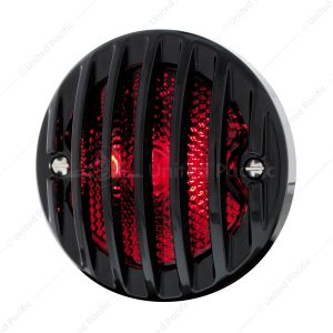 Incandescent Tail Light With Black Grille Bezel For 1933-36 Ford Truck