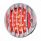 17 LED Tail Light With Chrome Grille Bezel For 1933-36 Ford Truck - R/H