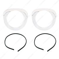 Chrome Headlight Bezels With Seals For 1955-57 Chevy Truck (Pair)