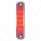 15 Red LED Side Marker With Stainless Steel Trim For 1973-80 Chevy & GMC Truck, Clear Lens
