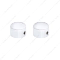 Chrome Wiper Shaft Cap For 0.55" Dia Shafts (Pair)