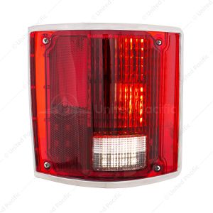 LED Sequential Tail Light With Trim For 1973-1987 Chevy & GMC Truck - L/H