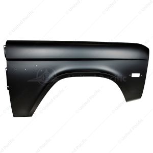 Front Fender With Sidemarker & Emblem Holes For 1970-77 Ford Bronco