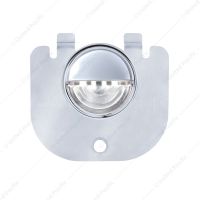 4 White LED License Plate Light With 304 Stainless Steel Bracket For 1966-77 Ford Bronco