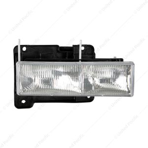 Composite Type Headlight With Bracket For 1990-1998 Chevy & GMC Truck - R/H