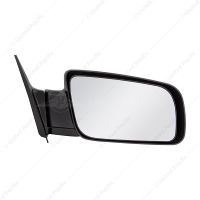 Black Door Mirror For 1988-2000 Chevy & GMC Truck - R/H (Manual, Foldable)