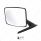 Black Exterior Mirror For 1966-1977 Ford Bronco & 1967-1979 Truck- L/H or R/H
