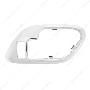 Chrome Plastic Interior Door Handle Bezel For 1995-2000 Chevrolet/GMC Truck