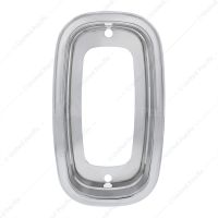 Chrome Die-Cast Tail Light Bezel For 1960-66 Chevy Fleetside Truck