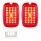 27 LED Tail Light With 6 LED LP Light Set For Chevy Passenger Car (1937-1938) & Truck (1940-1953) (P