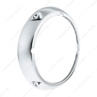 Headlight Bezel With Notches For 1971-1977 Ford Bronco-Chrome