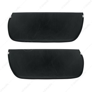 Sunvisor Pad For 1973-1991 Chevrolet & GMC Trucks-Black (Pair)