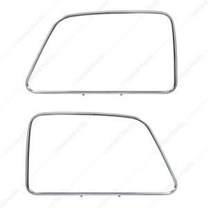 Chrome Plated Exterior Door Window Moldings For 1947-1955 Chevrolet & GMC 1st Series(Pair)