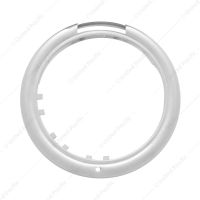 Stainless Steel Classic Headlight Bezel With Turn Signal Cutout