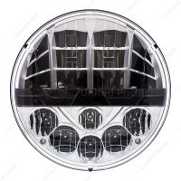 ULTRALIT - High Power LED 7" Headlight With Polycarbonate Lens & Housing