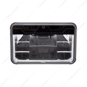 ULTRALIT - High Power LED 4" X 6" High Beam Headlight With Polycarbonate Lens & Housing