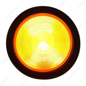 4" Round Dual Function Turn Signal Light Kit - Amber Lens