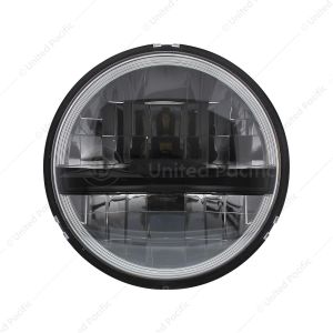 ULTRALIT - 8 High Power LED 5-3/4" Headlight - Black