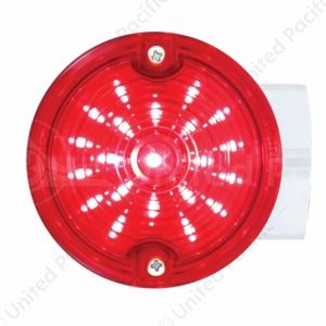 21 LED 3-1/4" Harley Signal Light With Housing - Red LED