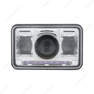 ULTRALIT - 11 High Power LED 4" X 6" Projection Headlight