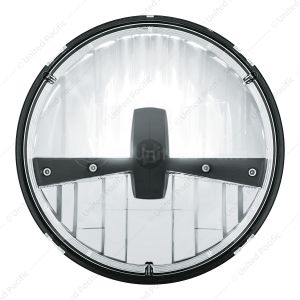 ULTRALIT - 5 High Power LED 7" Dual Function Headlight - Black